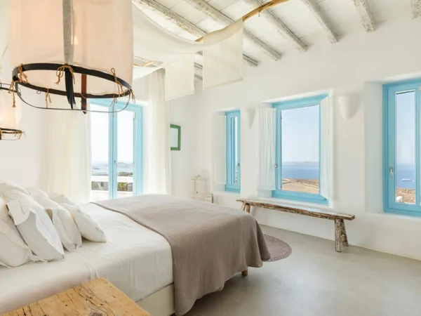 Beautiful villa overlooking Mykonos Island and Aegean Sea - Faros Armenistis, Mykonos, Cyclades Islands
