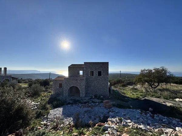 Villa with astonishing view to the sea - Oitylo, Lakonia, Peloponnese