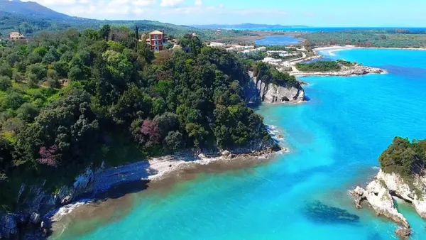 Beachfront villa - Apraos, Corfu, Ionian Islands