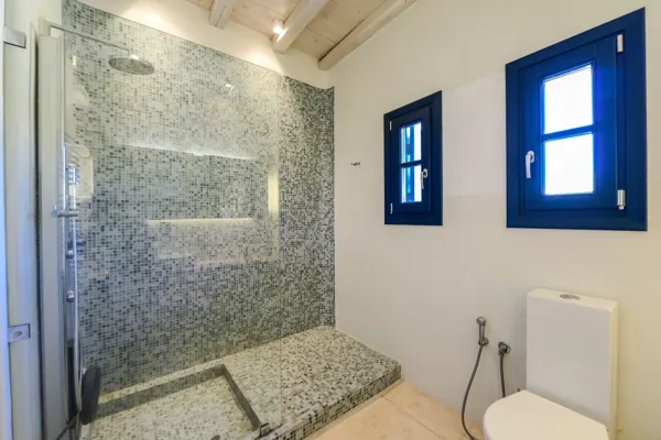 A villa blending traditional Myconian living with modern comforts  - Ftelia, Mykonos, Cyclades Islands