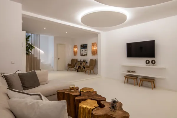 Villa with panoramic views of Mykonos town - Ornos, Mykonos, Cyclades Islands