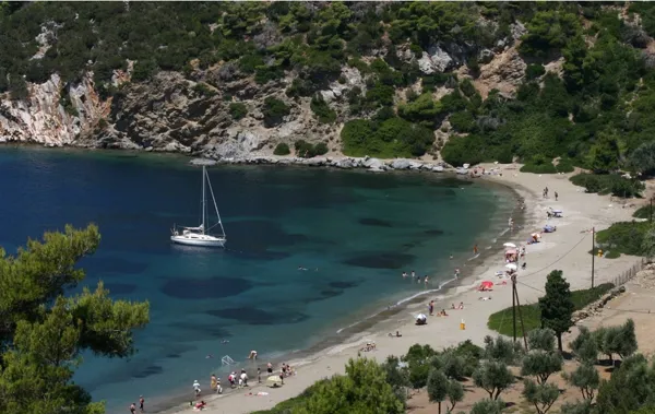 Elevated Coastal Plot for High-End Hospitality Development in Skyros - Skyros, Evia, Central Greece
