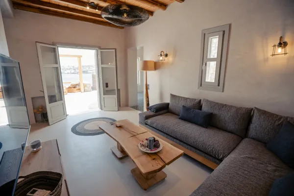 Villa with panoramic sea and Mykonos town views - Ornos, Mykonos, Cyclades Islands