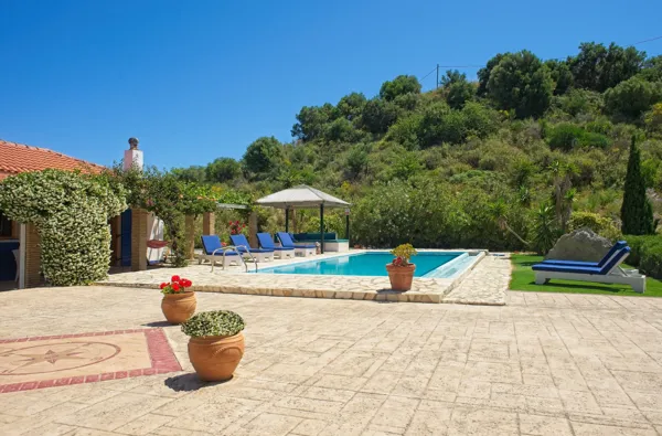 Villa with privacy and uninterrupted sea views - Kalamaki, Zakynthos, Ionian Islands