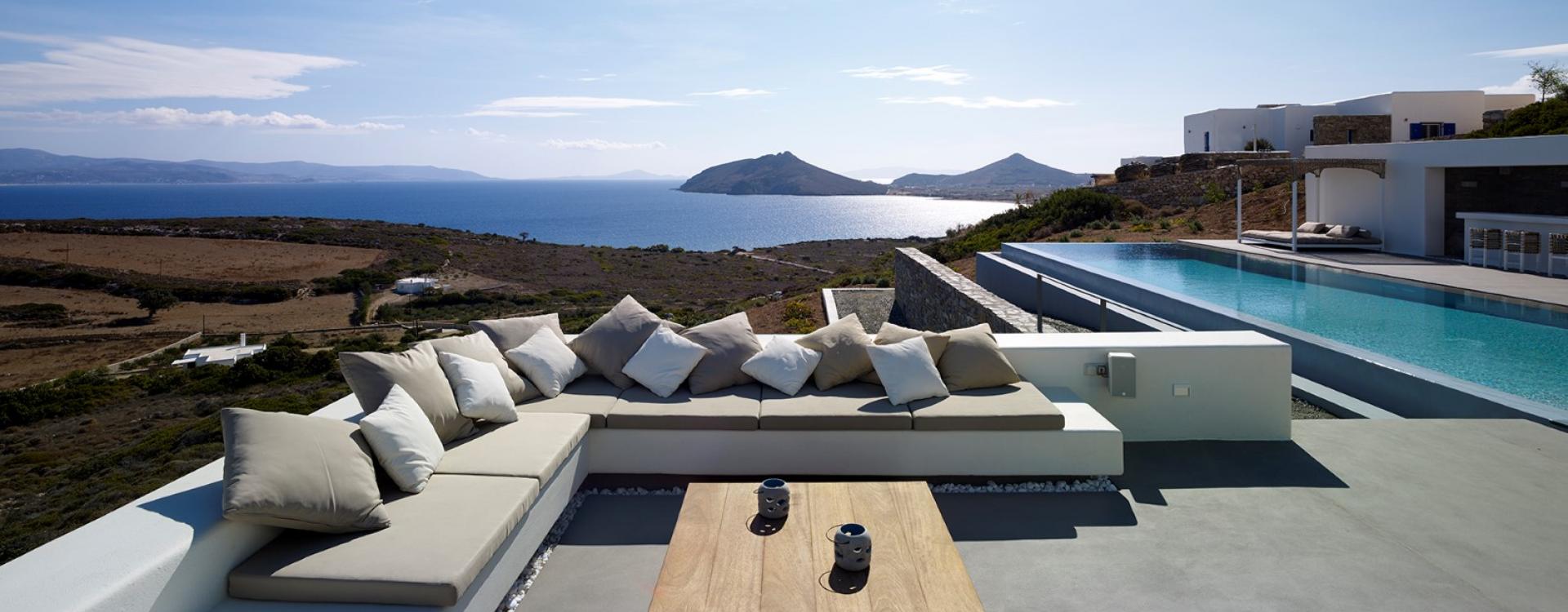Great views villa in Paros island 