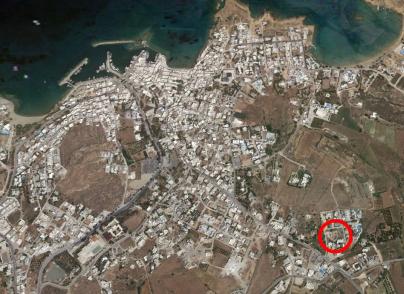 Plot of 501 sqm in Paros