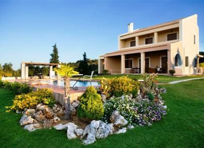 Luxurious hillside villa with panoramic views