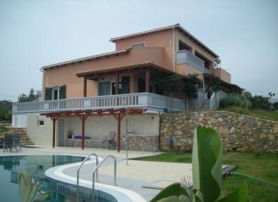 Villa with panoramic views