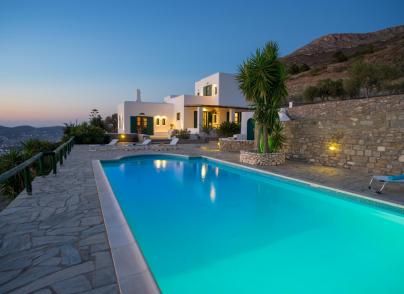 4B villa with amazing sea and sunset views