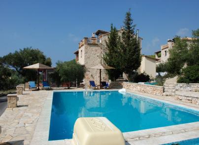 Traditional stone villas in Zakynthos