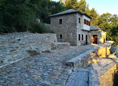 Newly built stone house with beautiful views