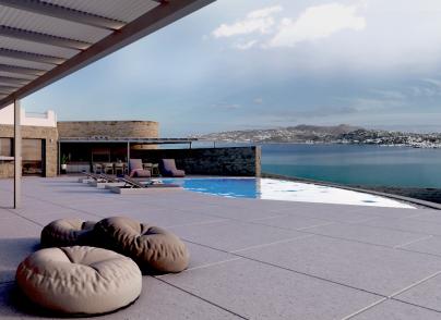 Stunning Aegean & Mykonos town views villas