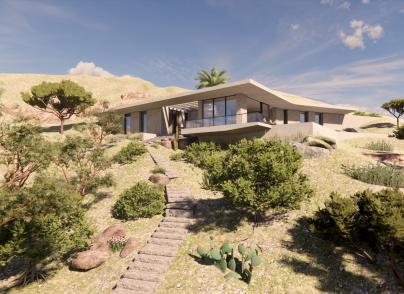 Buildable land plot with panoramic views 