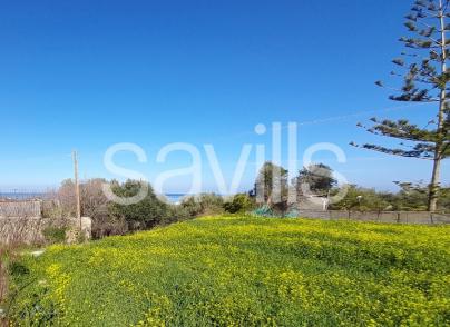 Panoramic sea views plot close to Rethymno