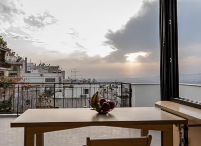 One bedroom apartment with stunning views of Athens