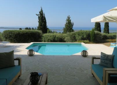 Eco friendly villa with panoramic sea views from sunrise to sunset