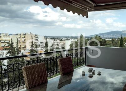 Penthouse apartment with panoramic views to Parnitha mountain