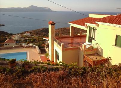 Villa with traditional features, enjoying beautiful views