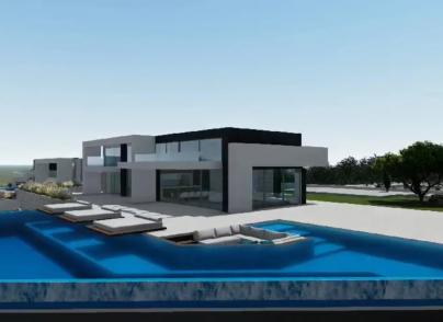 Newly built modern villa