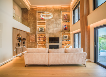 An apartment, epitome of luxury and elegance