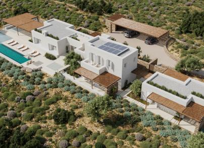 Exclusive villa overlooking Soros beach in Antiparos