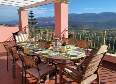 Residential complex with panoramic sea and mountain views