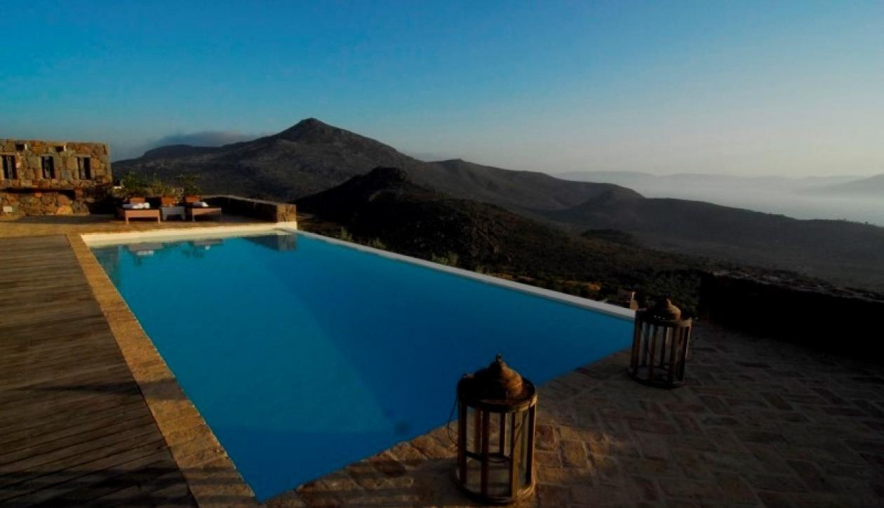 Villa with postcard sea views