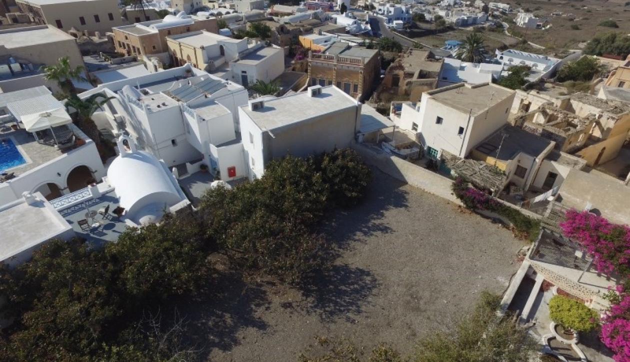 Traditional house on famous Greek island