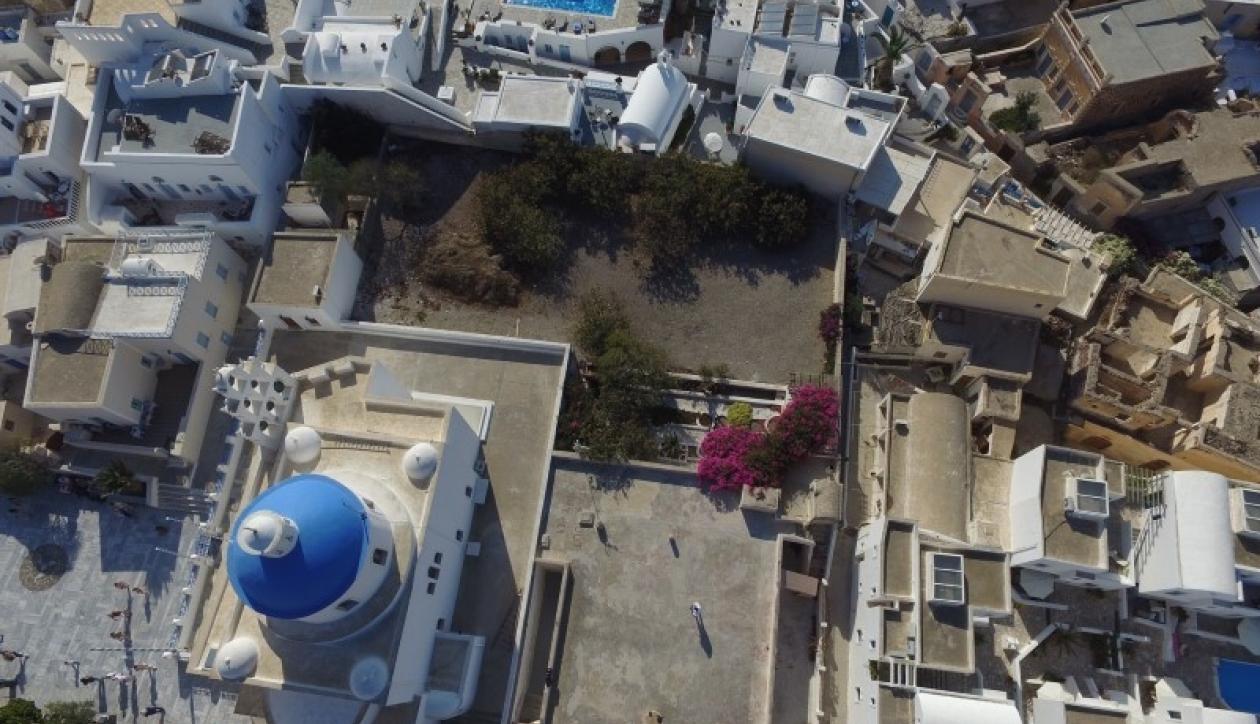 Traditional house on famous Greek island