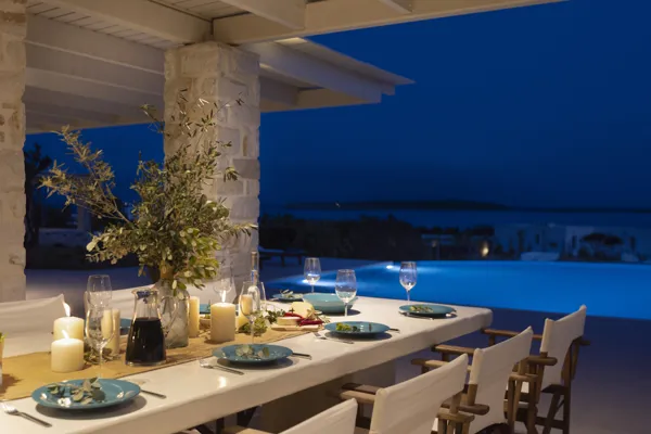 Beachfront Villa in Santa Maria  - Santa Maria, Paros, Cyclades Islands