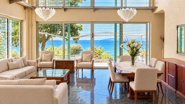 Stunning seafront villa in Verga beach - Kalamata, Messinia, Peloponnese