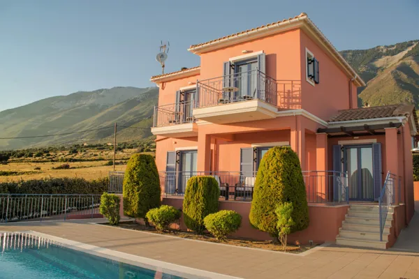 Villas with panoramic sea and mountain views - Platies, Kefalonia, Ionian Islands