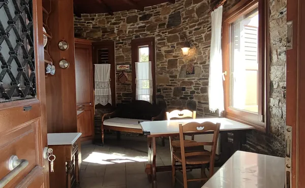 Charming multi-apartment stone estate with panoramic sea views - Syros, Syros, Cyclades Islands
