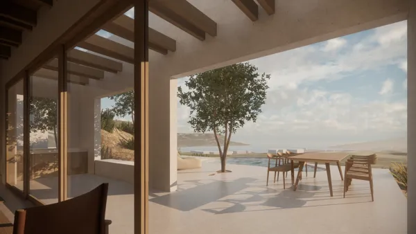 Unfinished villa close to the sea in Kea Island - Vourkari, Kea, Cyclades Islands