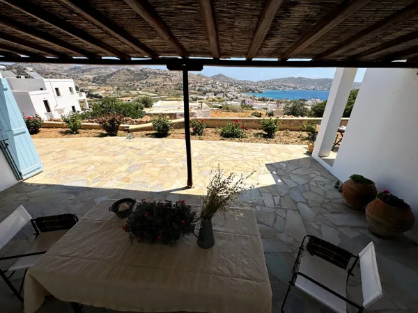 House with panoramic views to Foinikas bay and the sea - Syros, Syros, Cyclades Islands