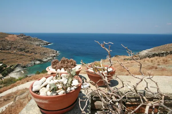 Water-front, stone built villa  - Kastellakia bay, Kea, Cyclades Islands