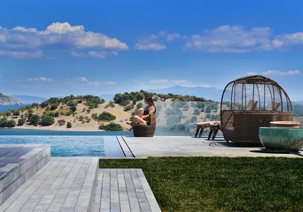 Graciously positioned modern villa - Fteli, Lesvos, North Aegean Islands