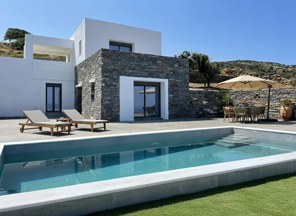 Brand new villa with magnificent views - Sykamia, Kea, Cyclades Islands