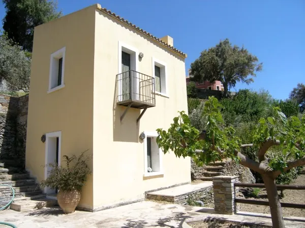 Renovated mansion with breath-taking views - Apoikia, Andros, Cyclades Islands
