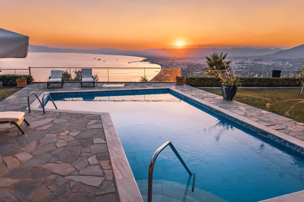 Villa with mesmerizing sea and landscape views of Messinian Gulf  - Kalamata, Messinia, Peloponnese