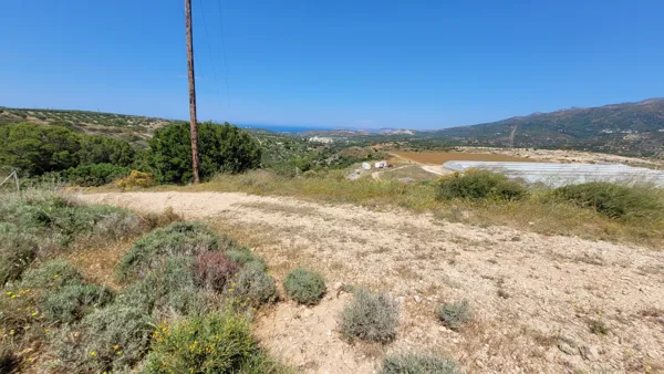 Land with Distant Sea View - Siteia, Lasithi, Crete