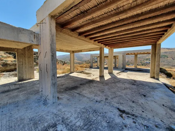 Unfinished villa close to the sea in Kea Island - Vourkari, Kea, Cyclades Islands