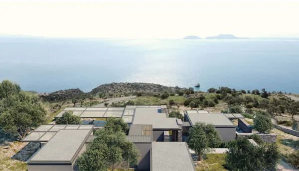 Four projects on buildable land plots with 180° sea views  - Agia Galini, Rethymno, Crete