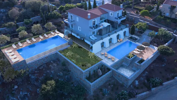 Magnificent villa with breathtaking views over Mirabello Bay - Agios Nikolaos, Lasithi, Crete