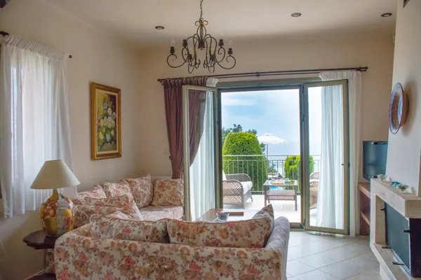 Villas with panoramic sea and mountain views - Platies, Kefalonia, Ionian Islands