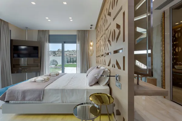 Luxurious villa with panoramic views - Mochlos, Lasithi, Crete