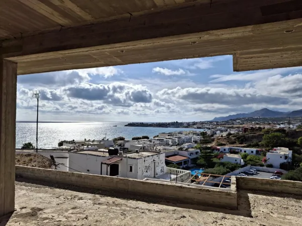 Half-finished Seaview Building - Makrigialos, Lasithi, Crete