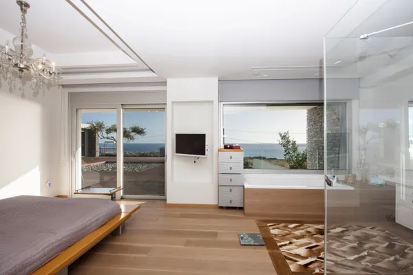 Eco villa with stunning sea & sunset view - Ierapetra, Lasithi, Crete