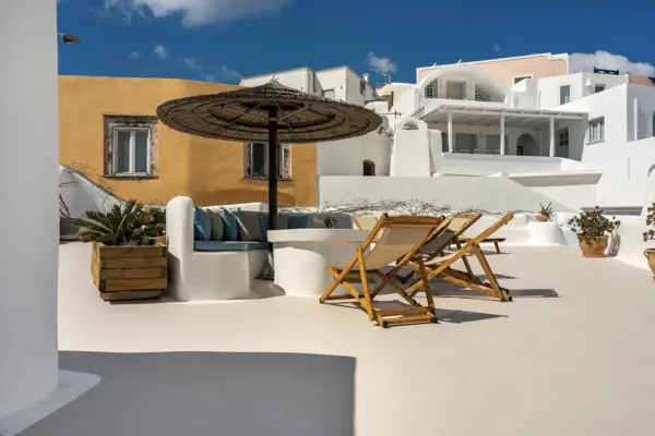 Santorinian traditional house  - Thira, Santorini, Cyclades Islands