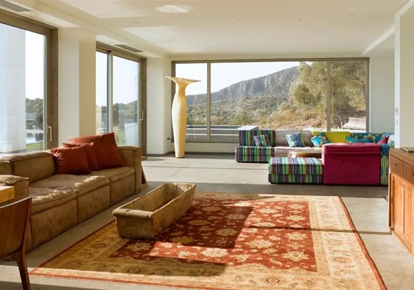 Graciously positioned modern villa - Fteli, Lesvos, North Aegean Islands